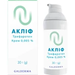 Акліф крем 0,005 % контейнер 30 г: ціни та характеристики