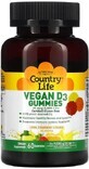 Витамин D3 Country Life Vitamin D3 1000 МЕ, 60 жевательных пастилок