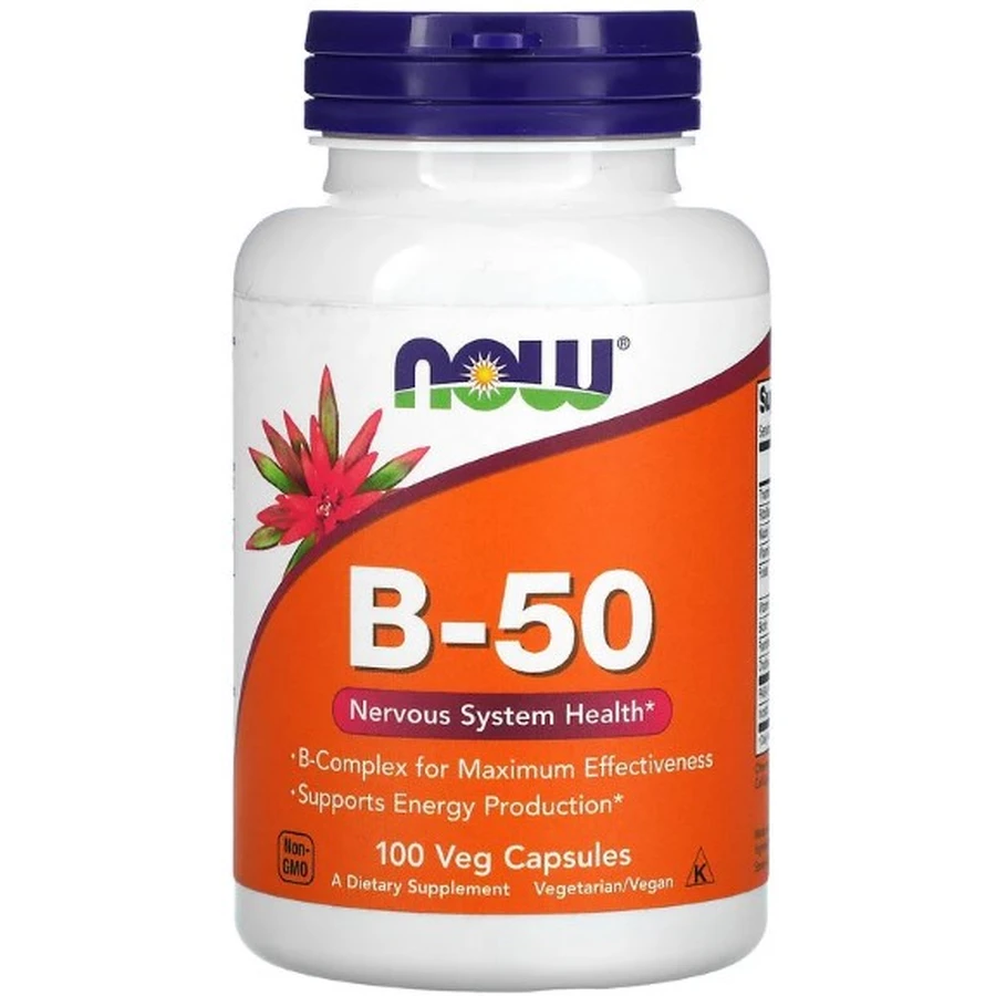 Витаминный комплекс В-50 Now Foods капсулы, №100: цены и характеристики