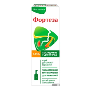 Фортеза р-р д/ротов. полости 0.15 % фл. 60 мл