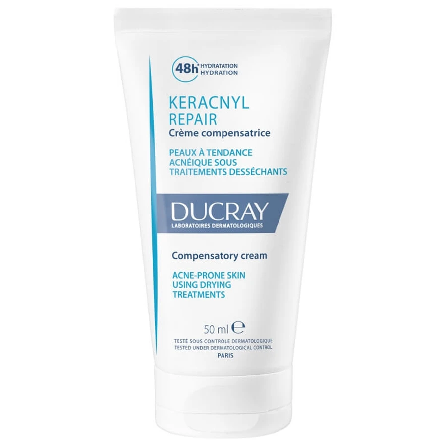 Крем для лица Ducray Keracnyl Repair Cream, восстанавливающий, 50 мл: цены и характеристики