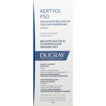 Бальзам для тела Ducray Kertyol P.S.O. Daily Hydrating Balm Body увлажняющий, 200 мл: ціни та характеристики