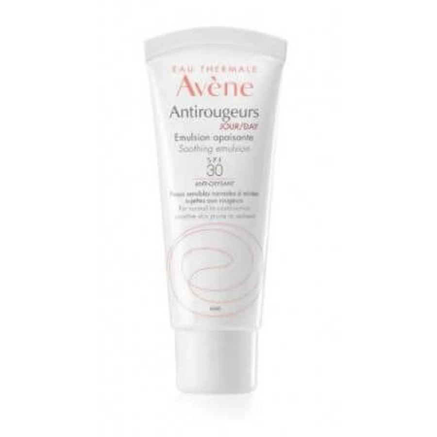 Успокаивающая дневная эмульсия для лица Avene Antirougeurs для нормальной кожи склонной к покраснениям SPF 30 40 мл : цены и характеристики