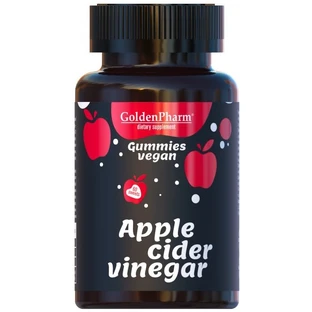 Яблочный уксус Apple Cider Vinеgаr Голден-фарм веган мармелад, №60
