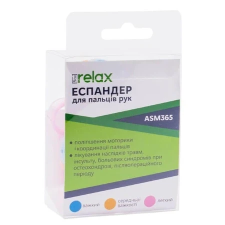 Еспандер для пальців Ridni Relax RD-ASM365 набор, №3: ціни та характеристики