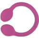 Эспандер силиконовый Ridni Relax, жгут мягкий, 38 см, розовый