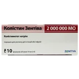 Колістин зентіва пор. д/р-ну д/ін. або інф. 2000000 ОД фл. №10