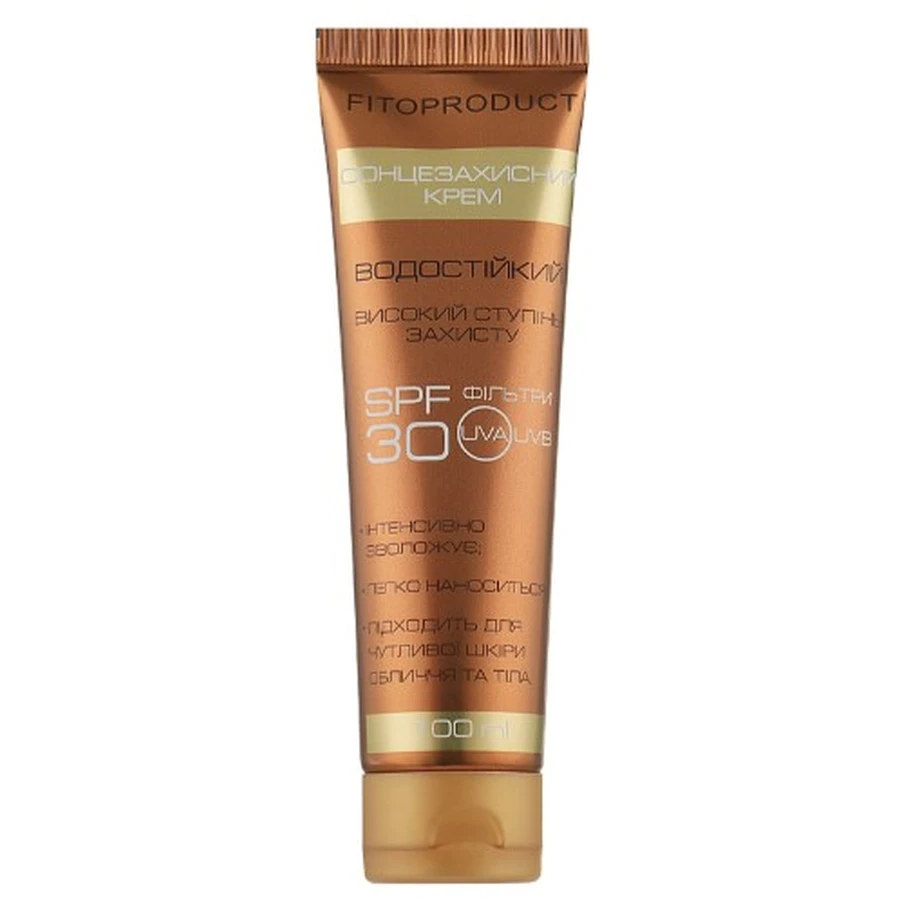 Крем сонцезахисний Fito Product SPF-30 100 мл: ціни та характеристики