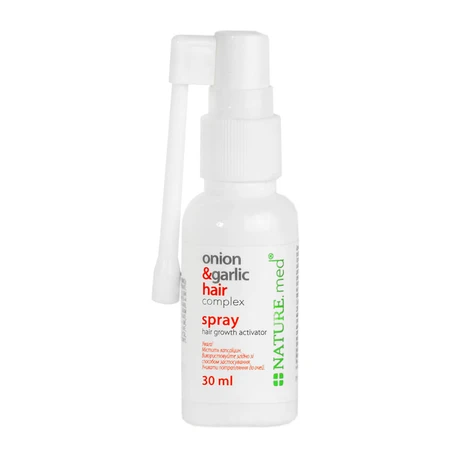 Спрей NATURE.med Onion & Garlic Hair Complex Spray Цибулево-часниковий комплекс для волосся, 30 мл: ціни та характеристики
