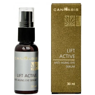 Крем-сыворотка Cannabis Lift Activ Anti-Aging Eye Serum от отеков и пигментации вокруг глаз с экстрактом каннабиса, 30 мл