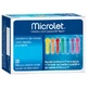 Ланцети  Microlet з силіконовим покриттям, №25