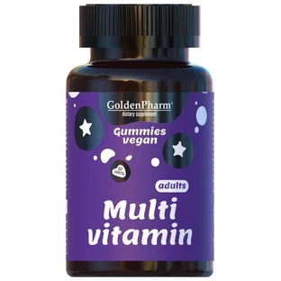 Мультивітаміни Golden Pharm Multi Vitamin Веганський мармелад, №60