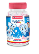 Кальций + Витамин Д3 NatHealth для детей со вкусом клубники и сливок пастилки, №30