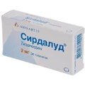 Сирдалуд табл. 2 мг блістер №30
