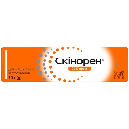 Скінорен крем 20 % туба 30 г: ціни та характеристики