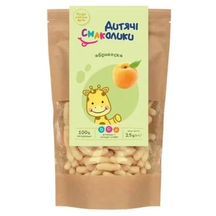 Детские вкусности с абрикосом, от 3 лет, 25 г