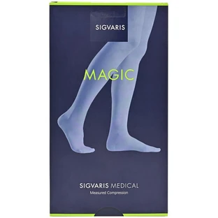 Панчохи компресійні Sigvaris Magic Plus Small Long 2 клас компресії, сірі