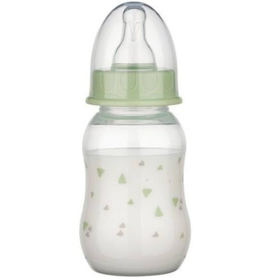 Бутылочка Baby Nova 45010-3, 130 мл, зеленый: цены и характеристики