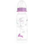 Пляшка пластикова Baby-Nova Декор 47010-2 для дівчаток, 240 мл: ціни та характеристики