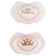 Пустушка Canpol babies Royal baby 22/650_pin силіконова, симетрична, 0-6 місяців, рожева, 2 шт.