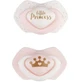 Пустушка Canpol babies Royal baby (22/651_pin) силіконова, симетрична  6-18 місяців 2 шт., рожева 