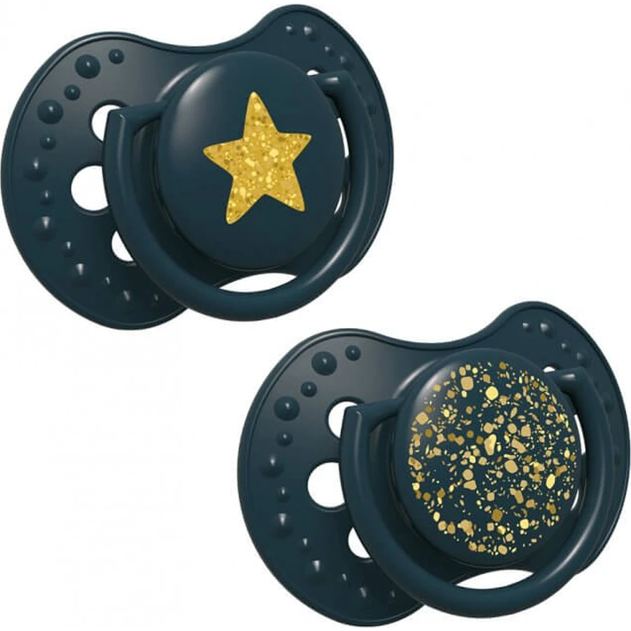 Пустышка силиконовая динамическая Lovi Stardust, 22/893-green, 3-6 месяца, 2 шт: цены и характеристики