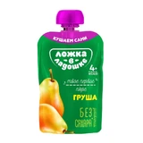 Пюре Ложка в ладошке Груша с 4 месяцев 90 г пауч