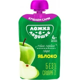Пюре Ложка в ладошке с яблоком для детей с 4 месяцев 90 г