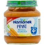Пюре овочеве дитяче Hamanek Перша ложка Морква і картопля з 4-х місяців, 125 г: ціни та характеристики