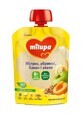 Пюре фруктовое Milupa Яблоко-Абрикос-Банан-Злаки для детей от 6 месяцев 80 г