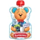 Пюре Bambolina з яблук та чорниці з вершками, 90 г 