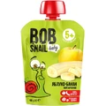Пюре детское Улитка Боб (Bob Snail) со вкусом яблока и банана от 5 месяцев, 90 г