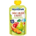 Пюре Hamanek Яблуко з грушею і бататом, 100 г