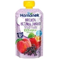 Пюре Hamanek Pouch Яблуко з персиком і бузиною, 100 г