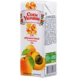 Сік Соки України Абрикосовий, 0.2 л