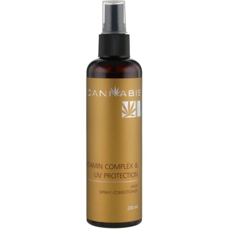 Спрей-кондиционер для волос Cannabis Vitamin complex & UV protection с экстрактом каннабиса, 200 мл 