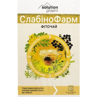 Фиточай Solution Pharm Слабино Фарм фильтр-пакеты 1,5 г, №20 