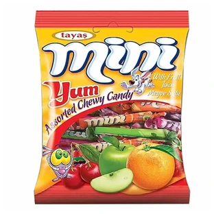 Конфеты жевательные Tayas MINI YUM микс 170 г
