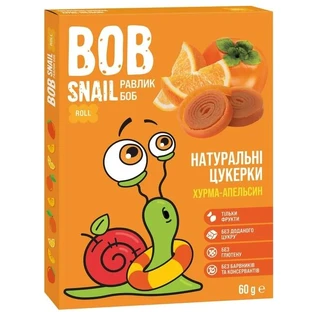 Натуральные конфеты Bob Snail Хурма-Апельсин, 120 г