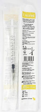 Шприц Alexpharm ін&#39;єкційний 3-х компонентний інсуліновий зі знімною голкою U-100 Luer Slip 1 мл, 27 G (0,4 х 13 мм)