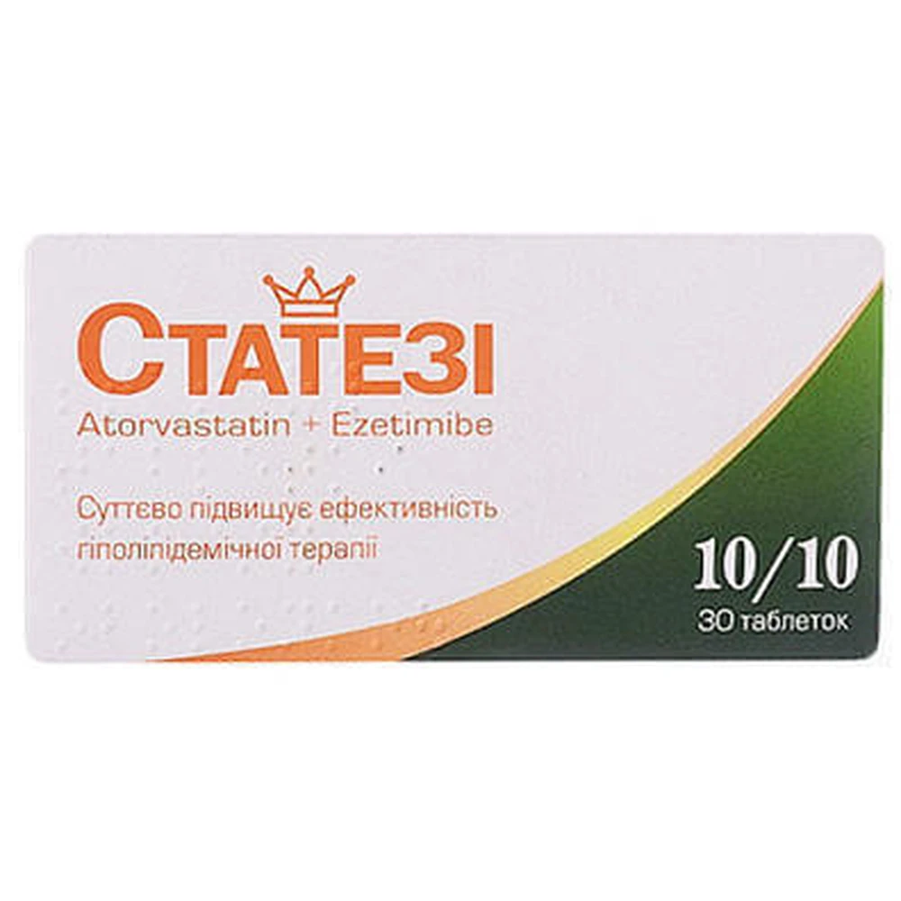 Статези 10/10 табл. п/о блистер №30: цены и характеристики