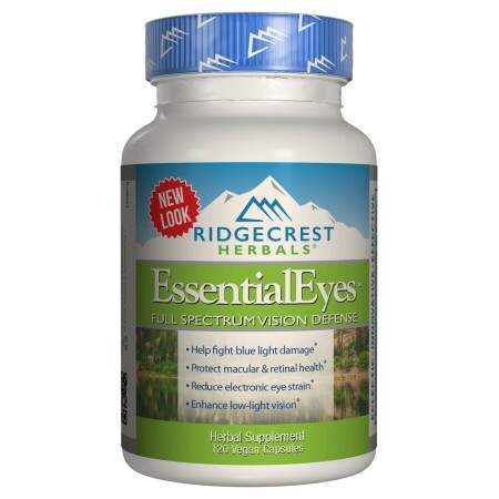 Комплекс для защиты и улучшения зрения EssentialEyes RidgeCrest Herbals 120 гелевых капсул
