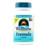 Поддержка иммунитета Source Naturals Wellness Formula 45 таблеток
