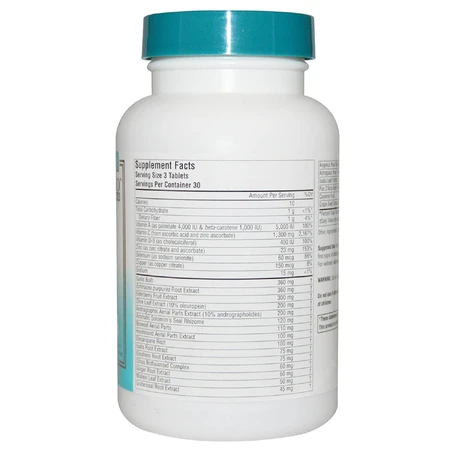 Рослинний Імунний Комплекс Wellness Formula Source Naturals 90 таблеток: ціни та характеристики