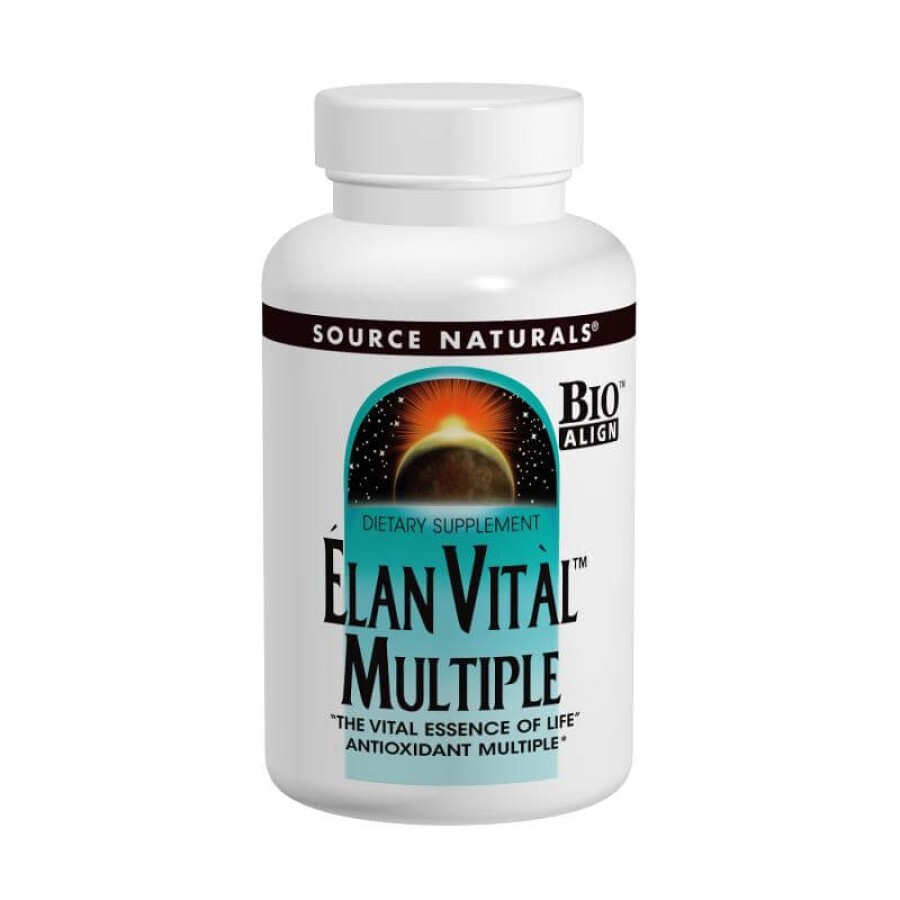 Мультивітаміни Elan Vital Source Naturals 30 таблеток: ціни та характеристики
