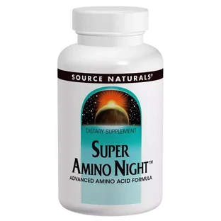 Усовершенствованная Амино Формула Super Amino Night Source Naturals 60 капсул