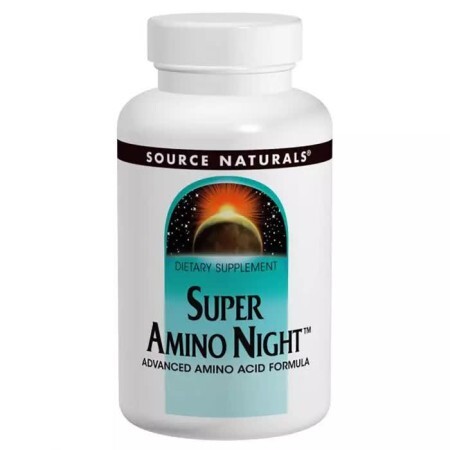 Усовершенствованная Амино Формула Super Amino Night Source Naturals 60 капсул