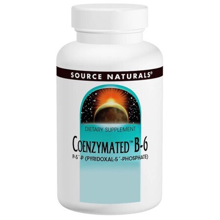 Коэнзим Витамина В6 25 мг Source Naturals 120 таблеток для рассасывания