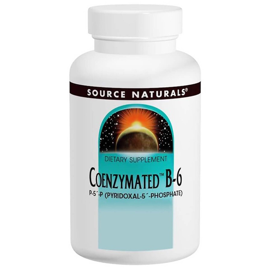 Коэнзим Витамина В6 25 мг Source Naturals 120 таблеток для рассасывания: цены и характеристики