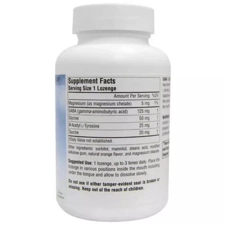 GABA (гамма-аміномасляна кислота) Calm смак апельсина Serene Science Source Naturals 120 таблеток для розсмоктування: ціни та характеристики